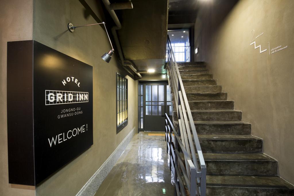 Grid Inn Hotel Seoul Exterior foto