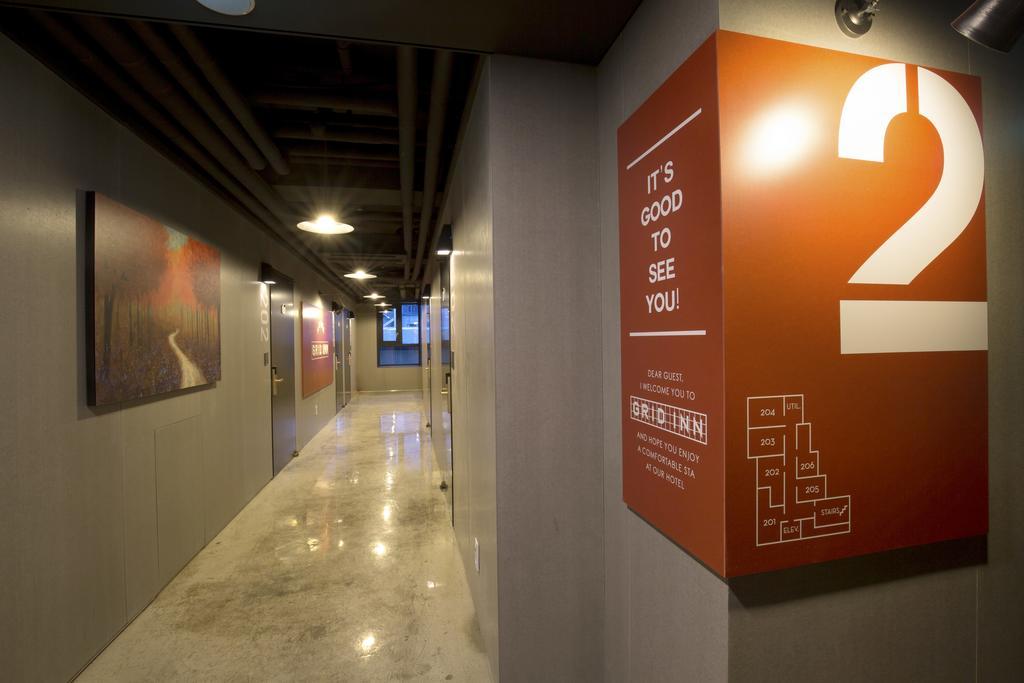 Grid Inn Hotel Seoul Exterior foto